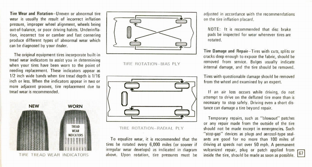 1973 Cadillac Owners Manual Page 66